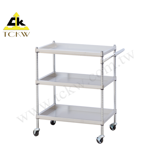 Three-shelved Stainless Steel Utility Cart(TW-08SA) 